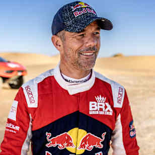 Sébastien Loeb seen in Agadir before Rallye du Maroc, Morocco on October 1, 2022.