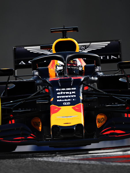 Max Verstappen at the 2019 Abu Dhabi Grand Prix