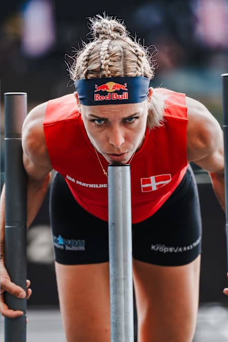 In 2024, Ida Mathilde Steensgaard competes at the Hyrox World Championship in Nice, France.