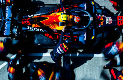 Watching The Pit Stop From Above