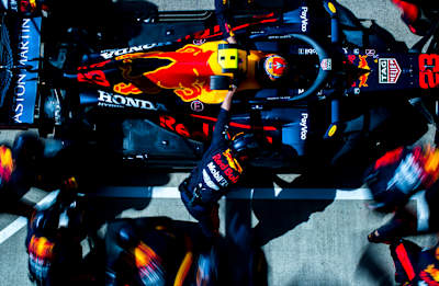 Watching The Pit Stop From Above