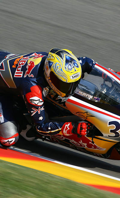Dylan Mavin racing in Mugello 2009