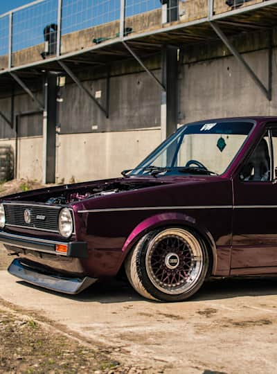 modified vw caddy mk1