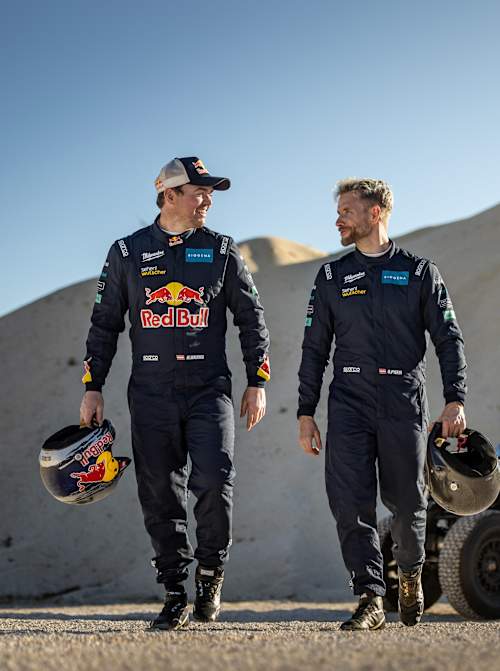 Ein starkes neues Team: Matthias Walkner & Oliver Pyerin