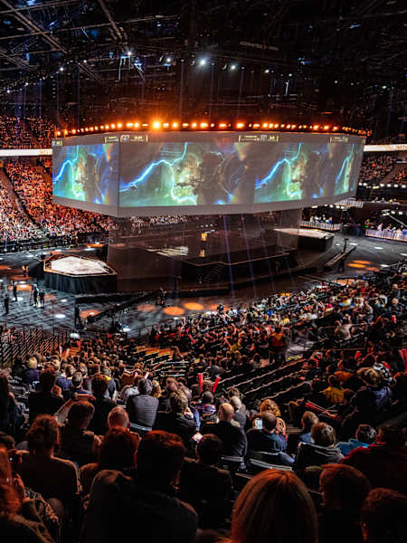 L'Accor Arena à Paris a accueilli les Mondiaux 2019 de League of Legends.