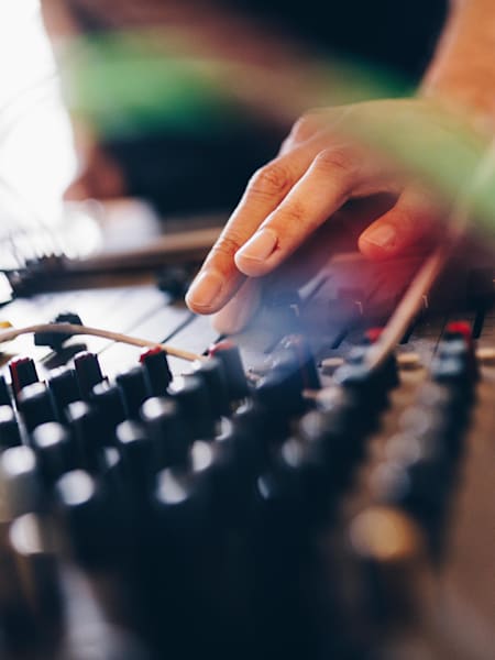 The band LEM perform a live on-air for Red Bull Radio in Santiago, Chile.