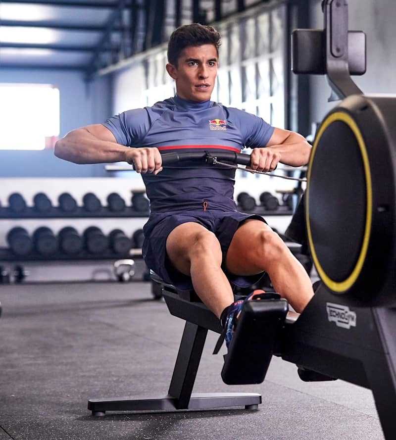 Marc Marquez MotoGP champion training fitness video
