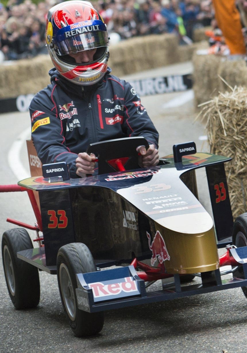 Max Verstappen Red Bull Soapbox Race And Monaco Gp