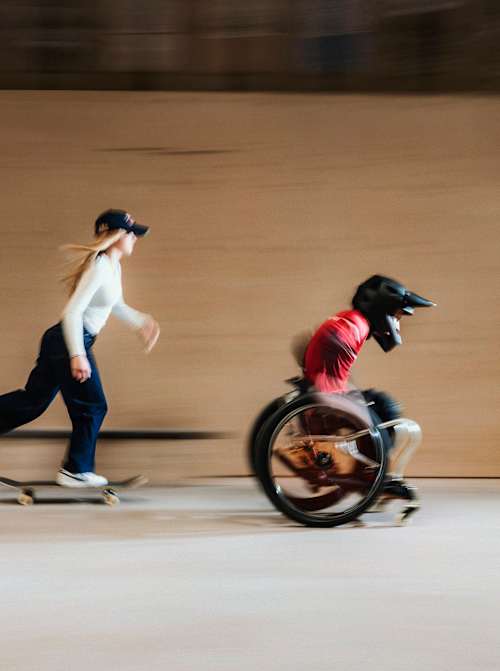 Liv Broder et Emiglio Pargätzi ont une passion commune : le ride.