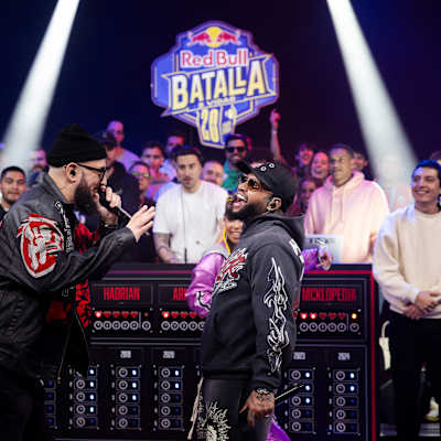 Piezas y Hadrián en Red Bull Batalla 5 Vidas Edición 20 Aniversario