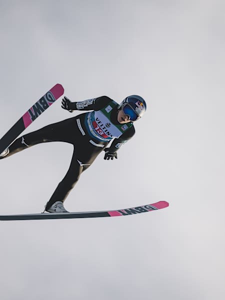 Ryōyū Kobayashi  during the Four Hills Tournament of FIS Ski Jumping World Cup at the Olympiaschanze in Garmisch Partenkirchen, Germany on January 1, 2025.