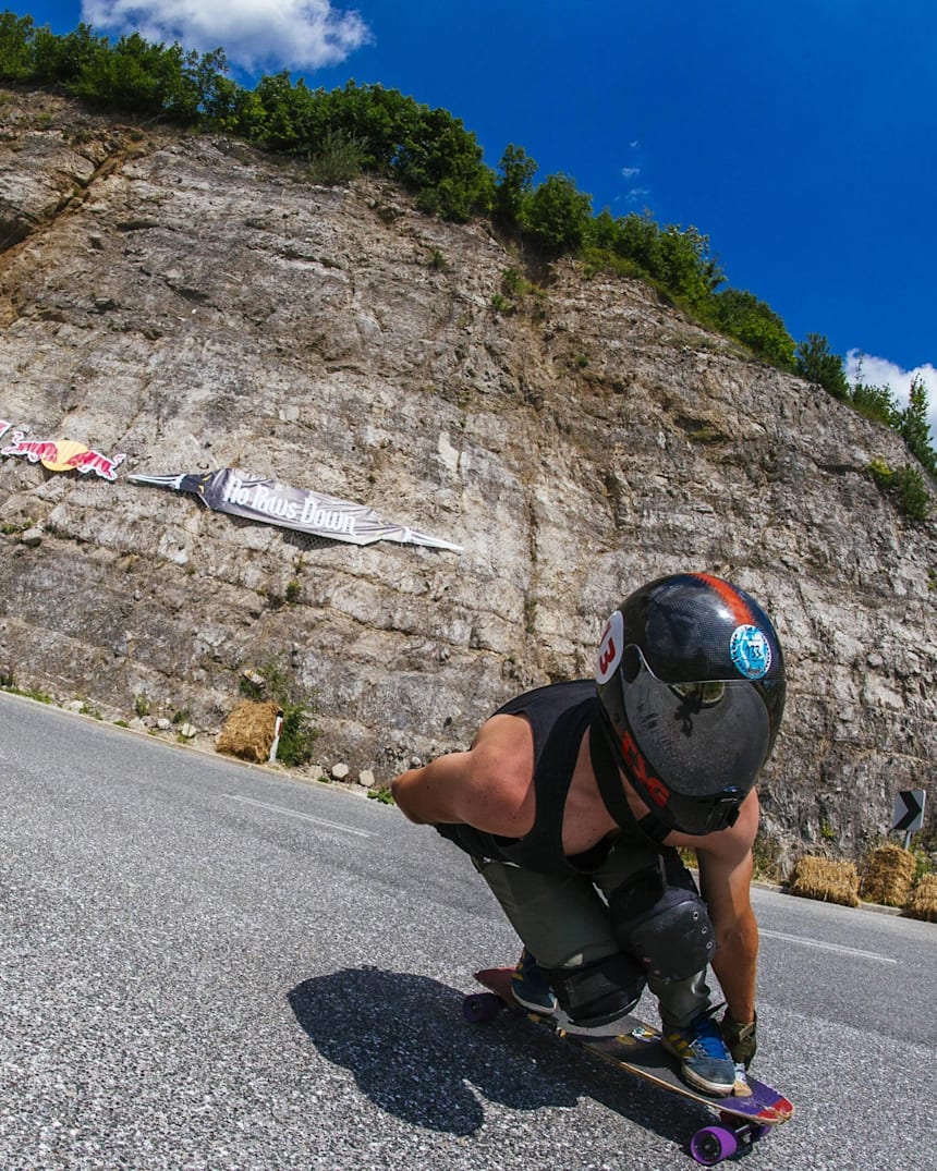 Red Bull No Paws Down Longboard Race Preview Video