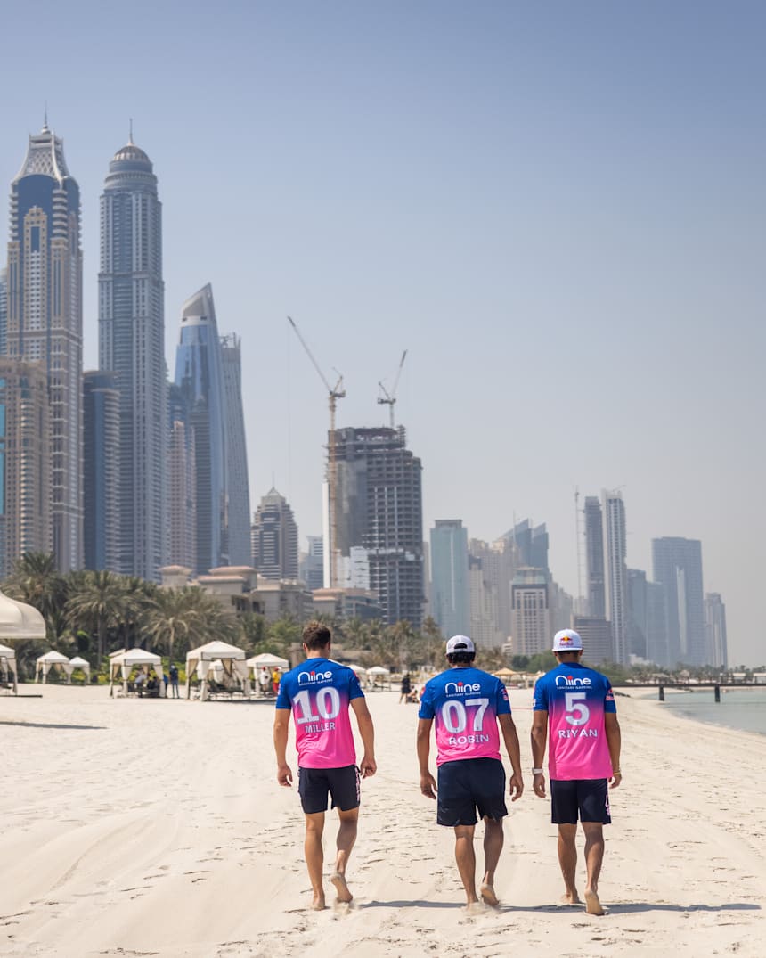 Rajasthan Royals 2020 Jersey Launch By Skydiver