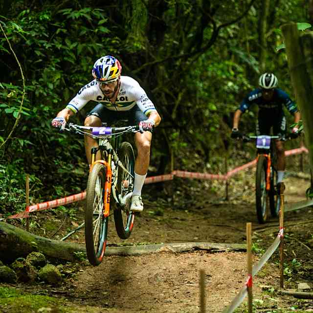 An image of a rider at the MTB Festival Brazil