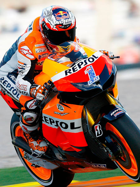Casey Stoner 2012'de Valencia'da