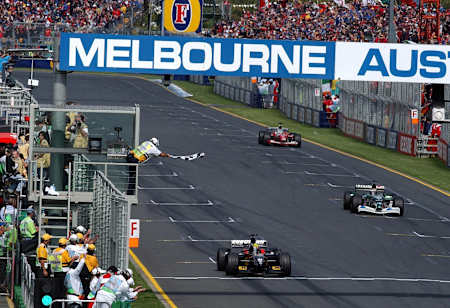 Mark Webber's debut at the 2002 Australian Grand Prix