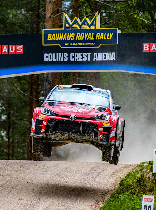 Jasper Vaher produced a stunning opening day to his ERC campaign