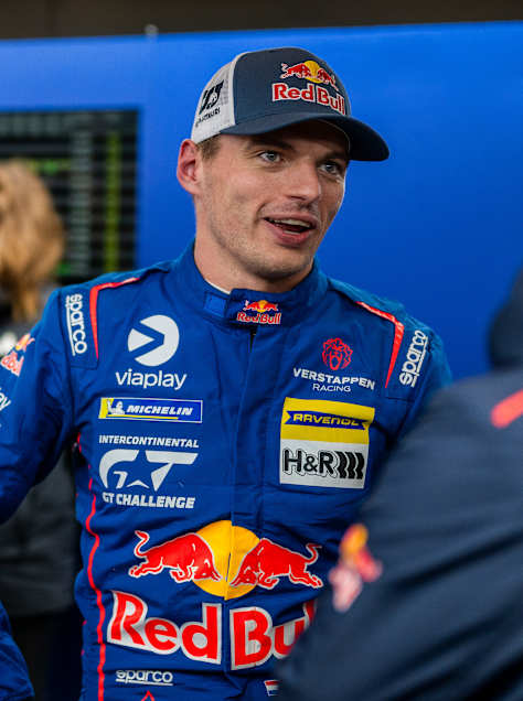 Max Verstappen seen during the 24h Nürburgring in Nürburg, Germany on May 15, 2026.