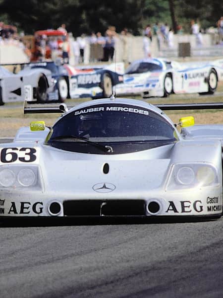 El Sauber C9, triunfador de Le Mans en 1989, WEC.