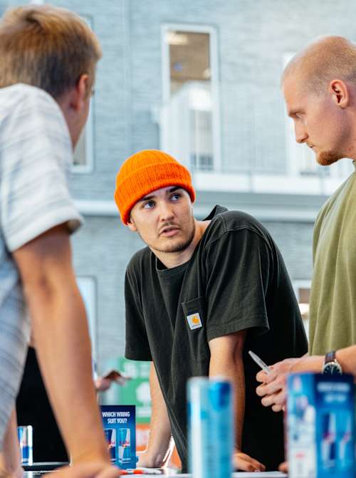 Workshop Red Bull Basement v SDU Cortex Lab v Odense, Dánsko