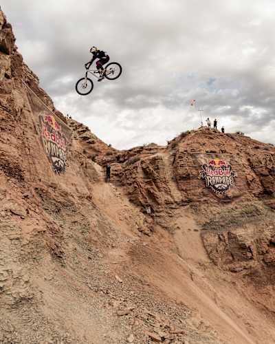 Szymon Godziek delivers one of the day's standout Red Bull Rampage runs