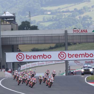 Start von Rennen 2 in Mugello 2024