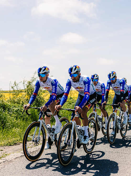 Il team Red Bull - BORA - Hansgrohe