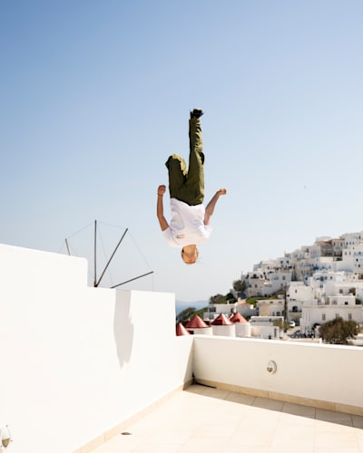 Freerunning guide to Astypalea: Red Bull Art of Motion