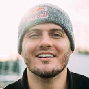 In November 2022, Red Bull athlete Mike 'Mike LaBelle' LaBelle seen during a portrait session at an RBLZ media day in Leipzig, Germany