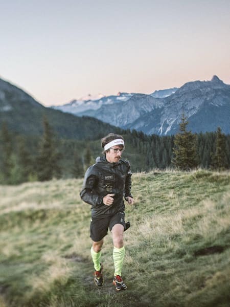 Florian Neuschwander performs at Weissenhofalm in Kleinarl.