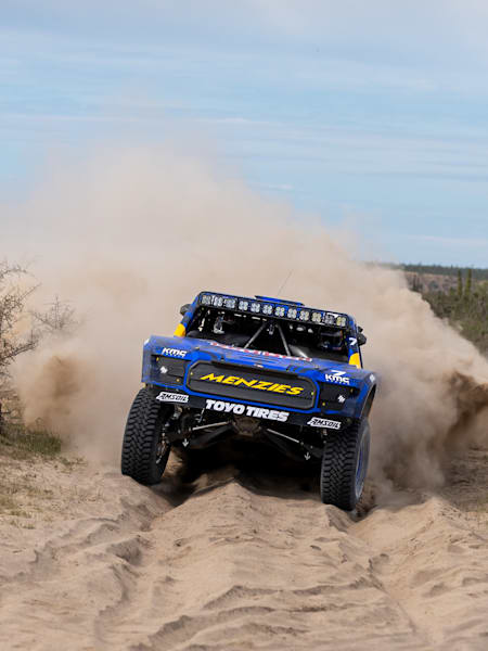Bryce Menzies races the 2023 SCORE Baja 1000