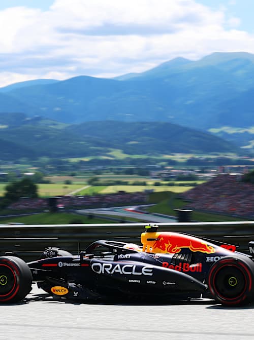  Yuki Tsunoda on track during final practice ahead of the F1 Grand Prix of Austria at Red Bull Ring in June 2025.