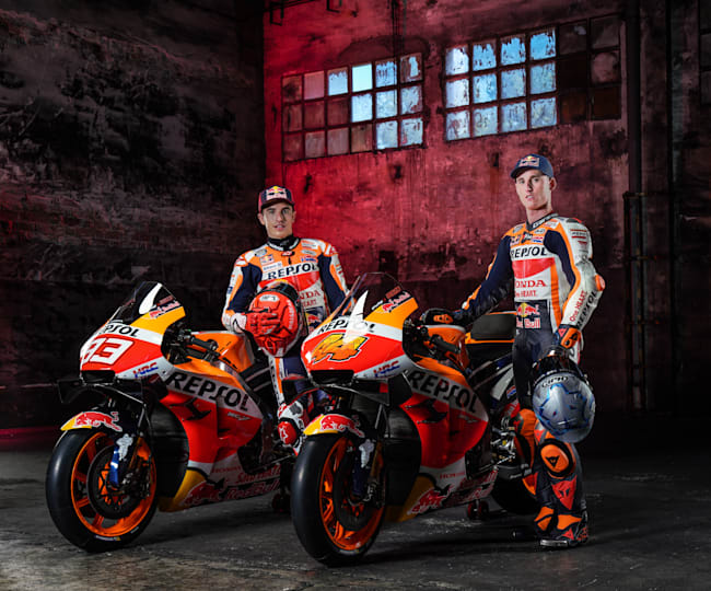Repsol Honda Team 2021 Marc Marquez Und Pol Espargaro