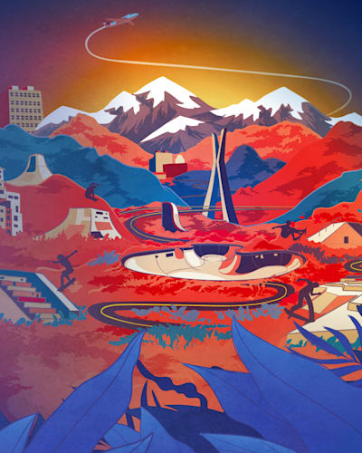 Red Bull Drop In South America Tour 2024: Info and videos