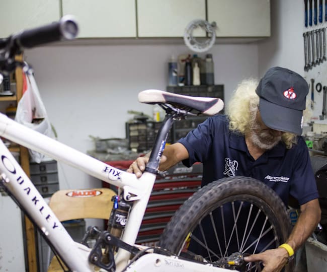 Bike servicing at home clearance