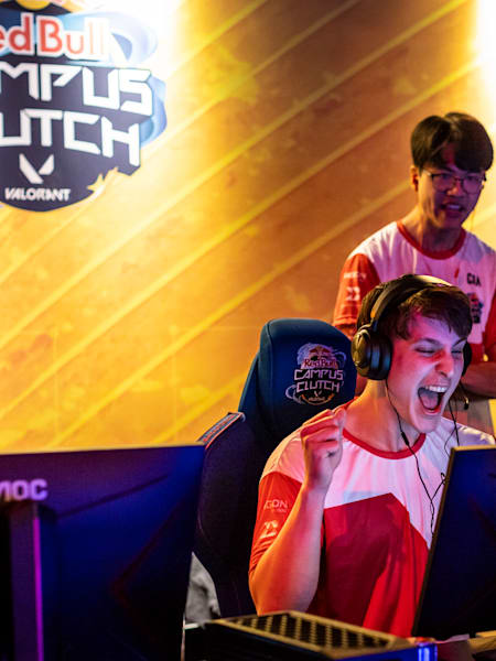 Gameplay at the Red Bull Campus Clutch World Final in São Paulo, Brazil on December 15, 2022.