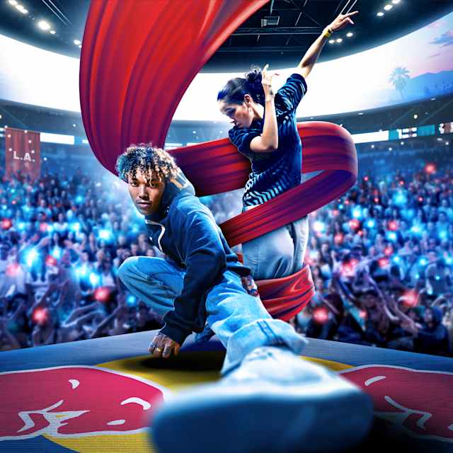 Red Bull Dance Your Style World Final Los Angeles 2025 artwork