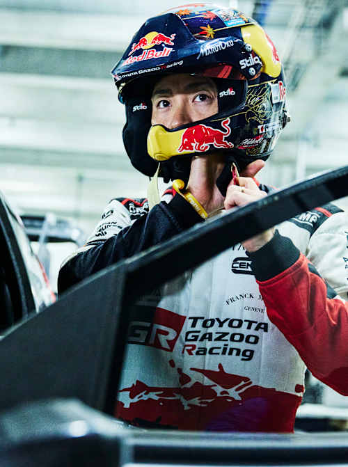 Takamoto Katsuta returned to Tokyo for a night of drifting