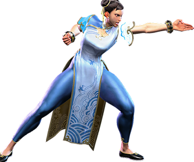 An image of the character Chun-Li from the game Street Fighter 6.
