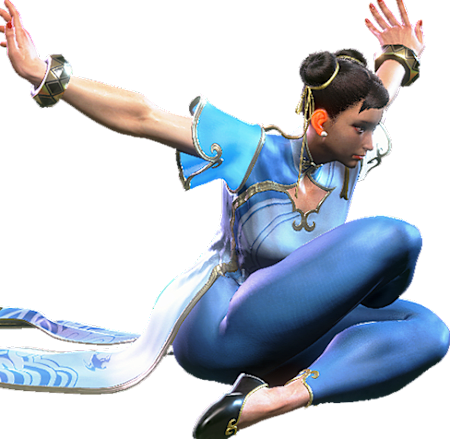 An image of the character Chun-Li from the game Street Fighter 6.