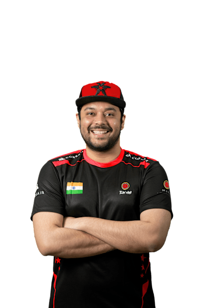 Anuj 'Amaterasu' Sharma of Team Mahi, an Indian Valorant team.