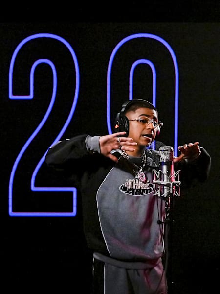 Vijay DK in the Red Bull 64 Bars studio