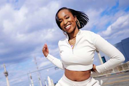 Storm DeBarge, 29, was photographed for The Red Bulletin in downtown Los Angeles on April 25.