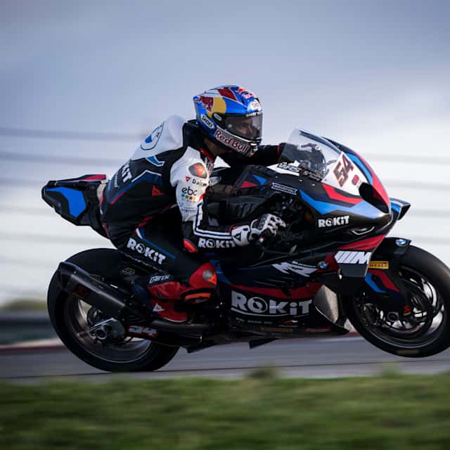 Toprak Razgatlıoğlu rides his motorbike