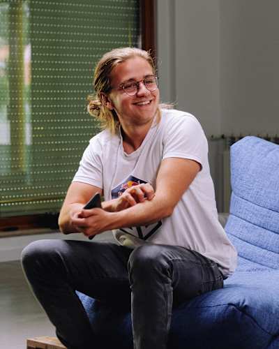 Johan 'n0tail' Sundstein seen during the filming of Esports Unfold at his new bootcamp mansion in Lisbon, Portugal.