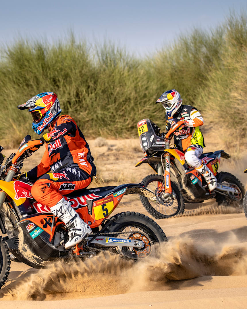 Dakar Rally 2021 Ktm Factory Team Line Up New Livery