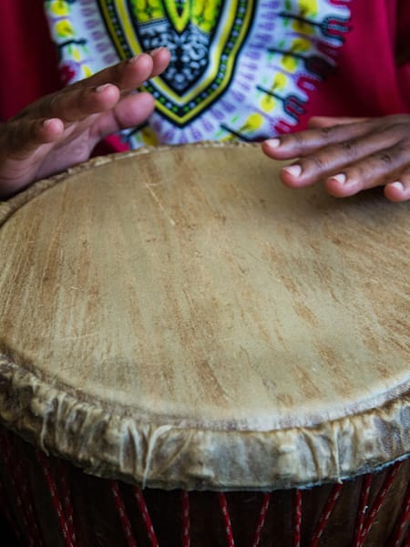 Освой африканский барабан