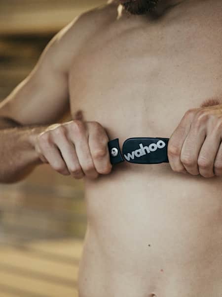 Training with a heart rate monitor clearance