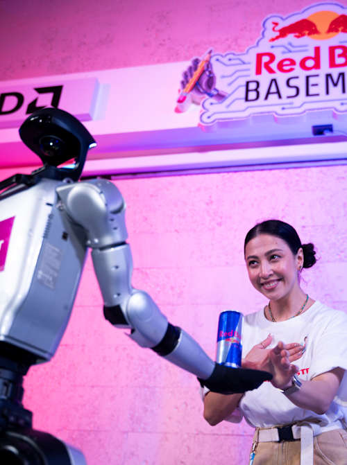 Judge at the Red Bull Basement Uzbekistan Final.