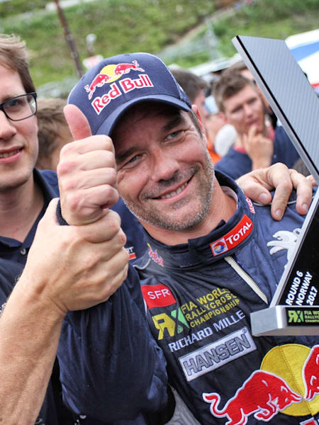 Sébastien Loeb at the FIA World RallyCross Championship  Norway Circuit in Hell on the 11th June 2017.
